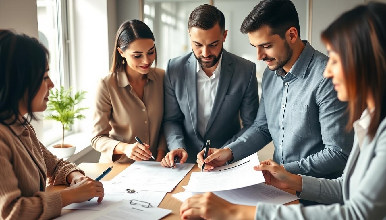 Privacy and information handling for property transaction support